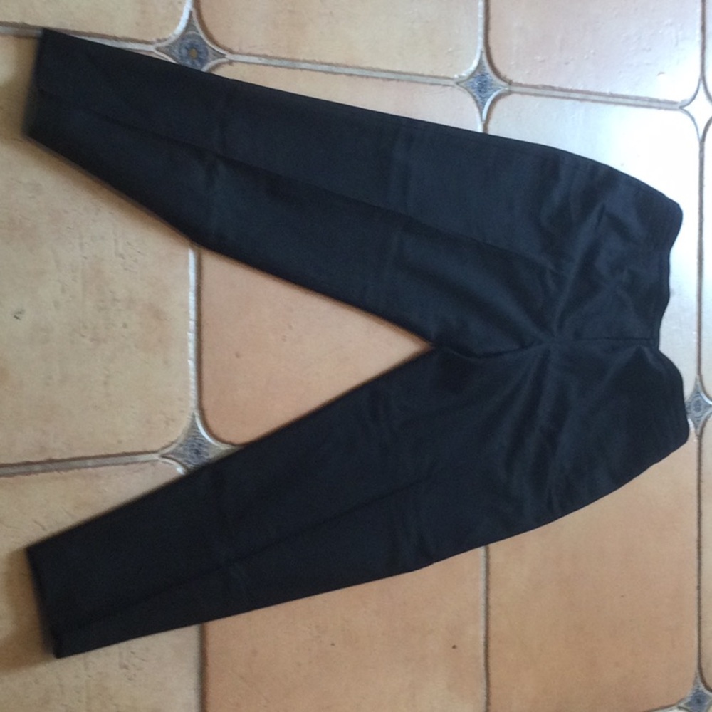 Talbots 10 Black Fitted Trouser NWOT